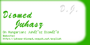 diomed juhasz business card